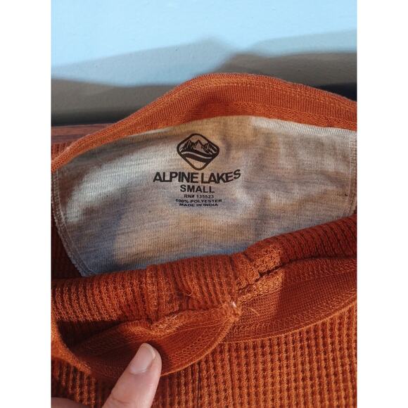 Alpine Lakes Mens Size Small Long Sleeve Rust Color NWTalpine lakesrust - Picture 4 of 4